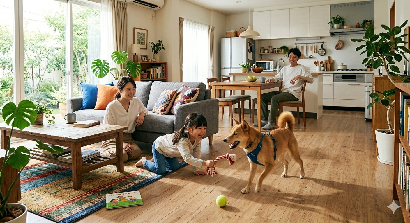 ペットは言葉で言えないから。住まいの「性能」が最高の愛情表現になる理由