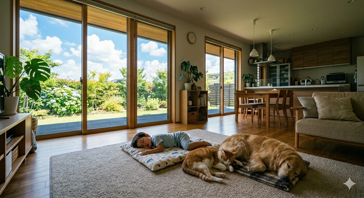 人もペットも心地よい。高性能住宅で変わる、新しい暮らしのカタチ