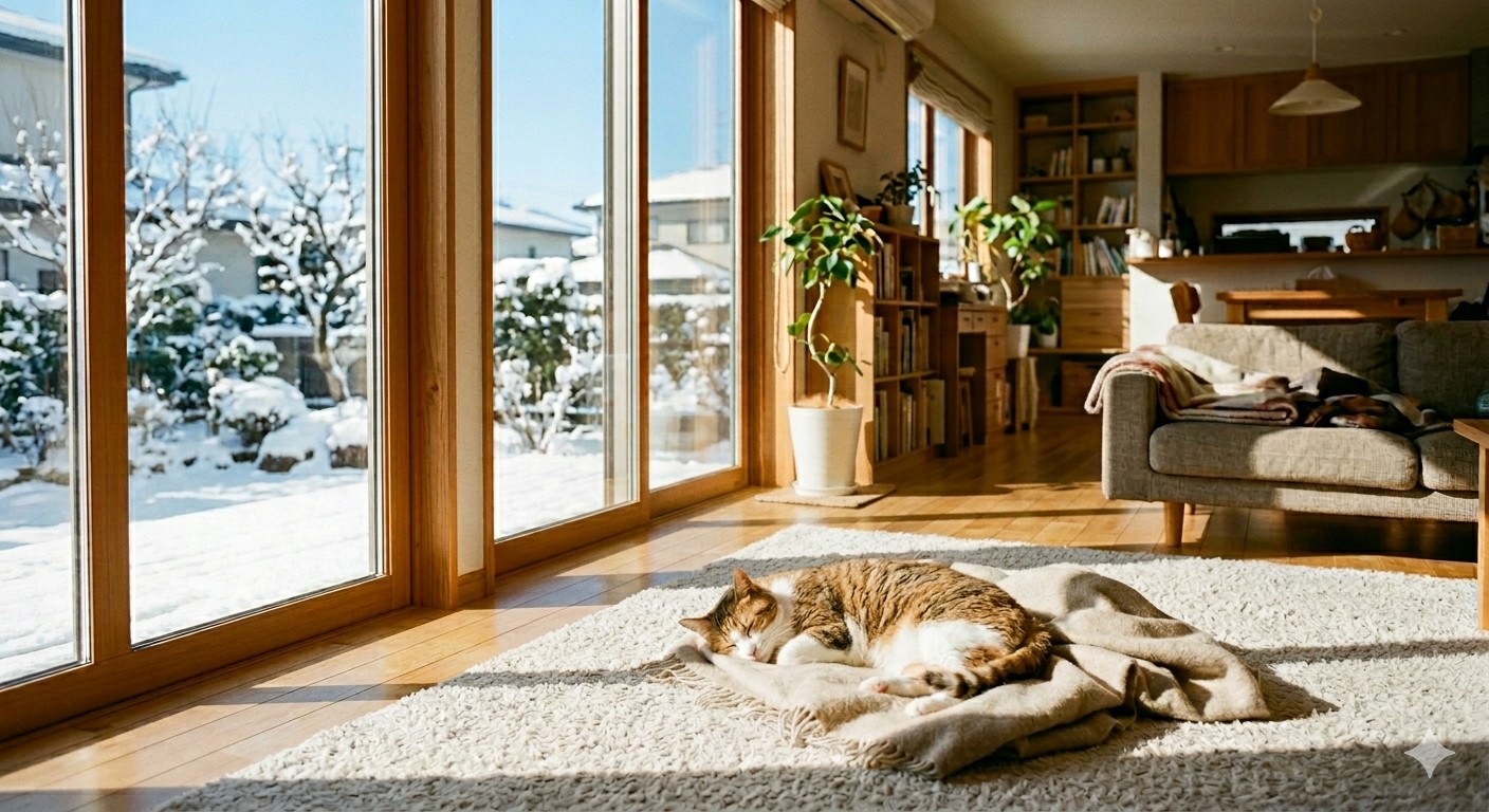 ニオイ・温度・光熱費を解決！ペットに特化した高性能住宅の3大ポイント