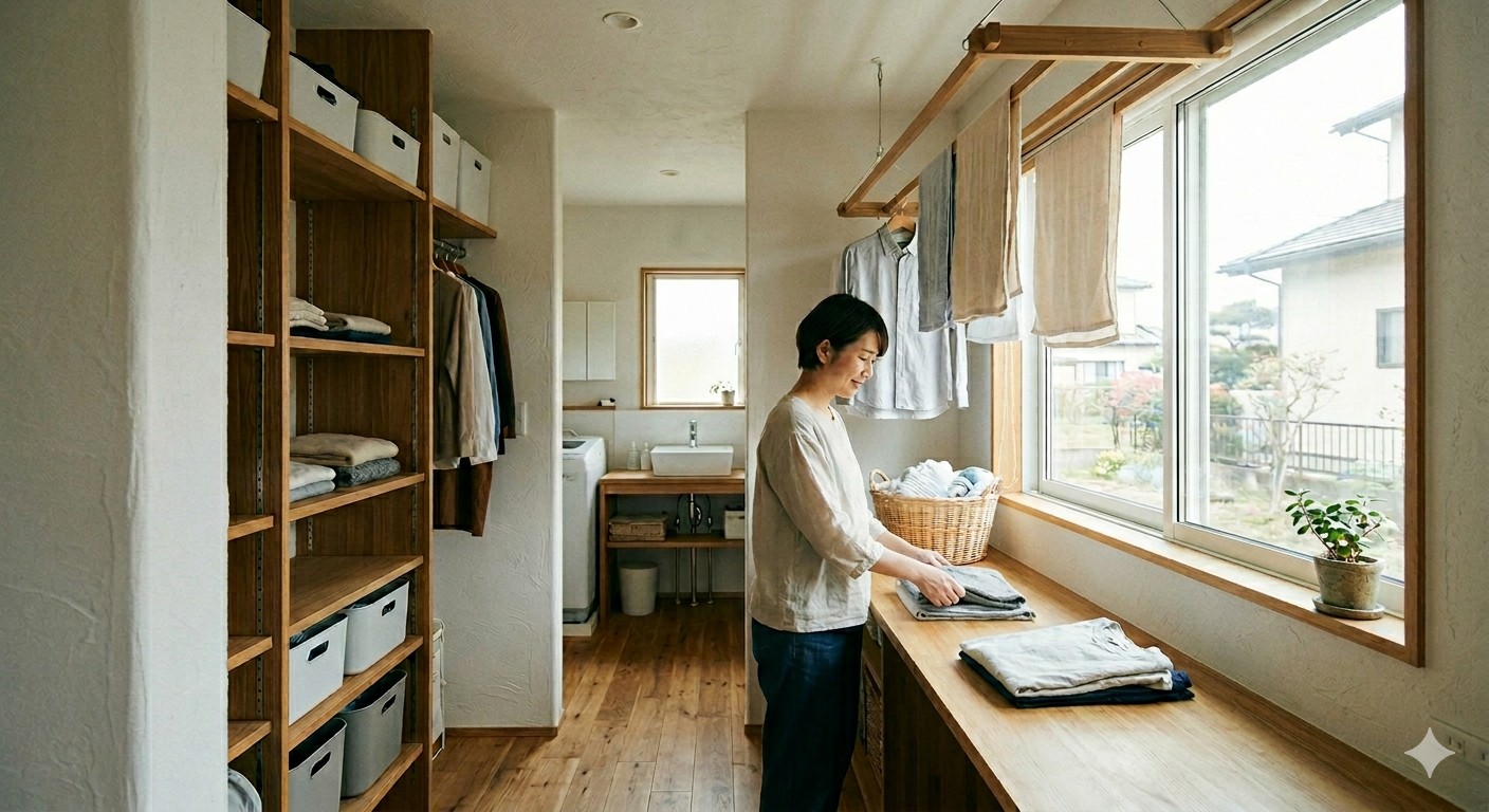 洗濯動線で後悔しない間取りの作り方