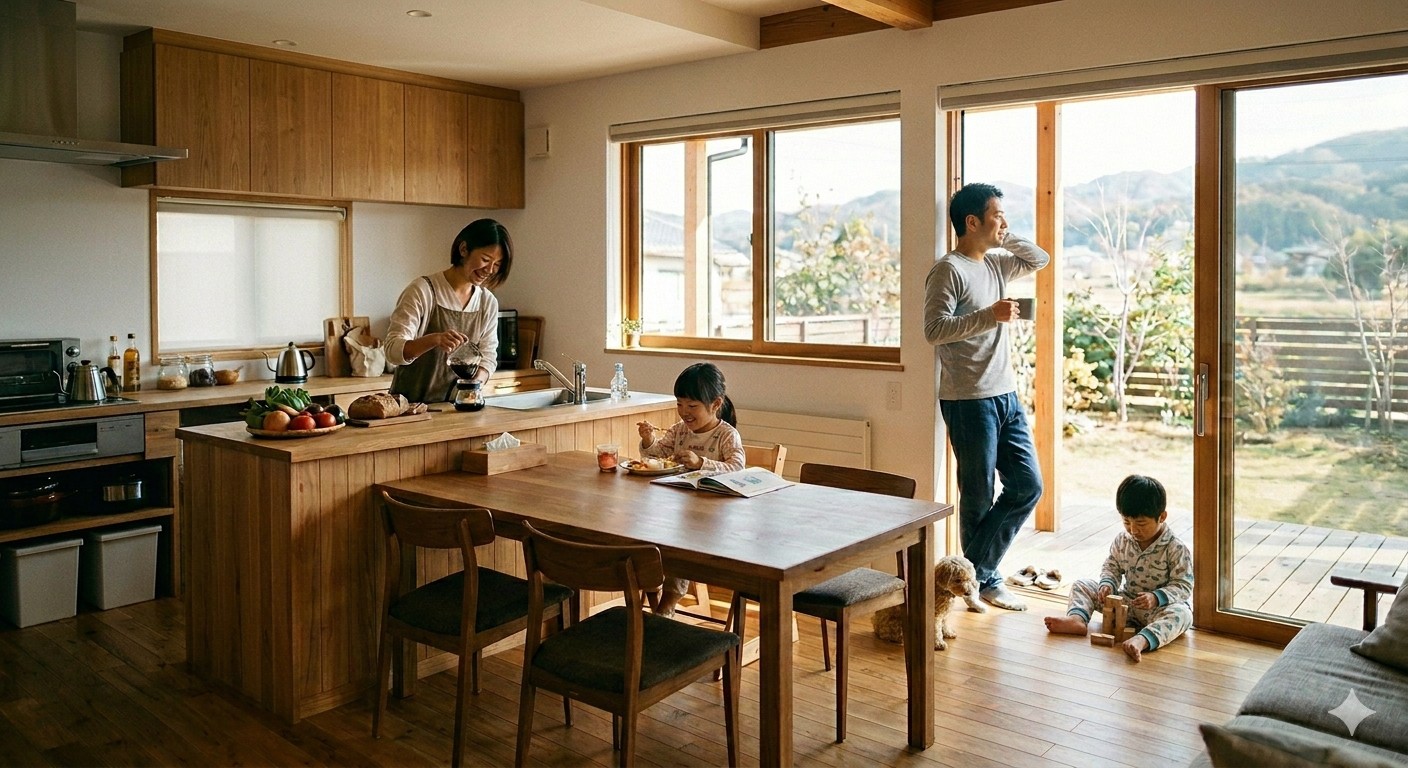 【間取りの失敗】「モノ」として考えていませんか？家族の24時間を想像しないと後悔する理由