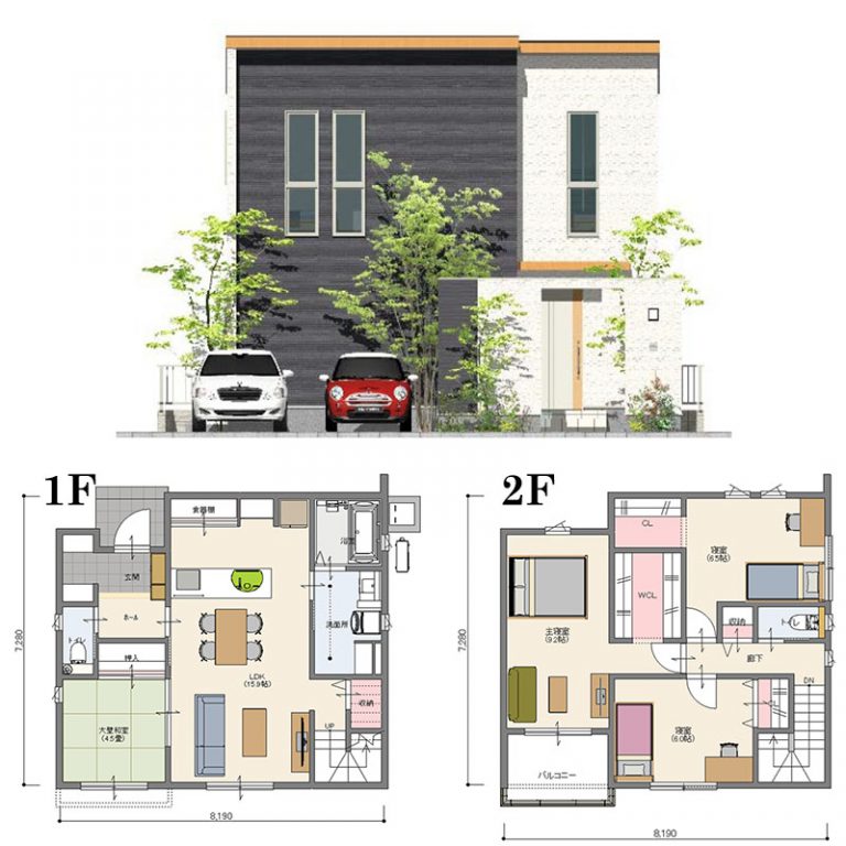 北玄関 いえものがたり株式会社｜ジャストオーダー ＜宇都宮市／注文住宅＞