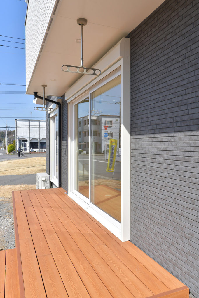 お客様注文住宅 ウッドデッキ